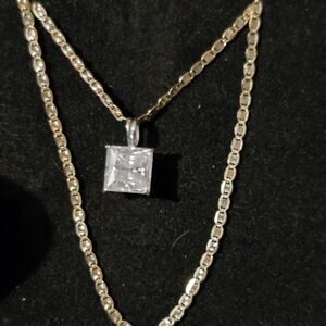 Valentino Tri Color Gold 10k~ 16"  Width 2mm~ New